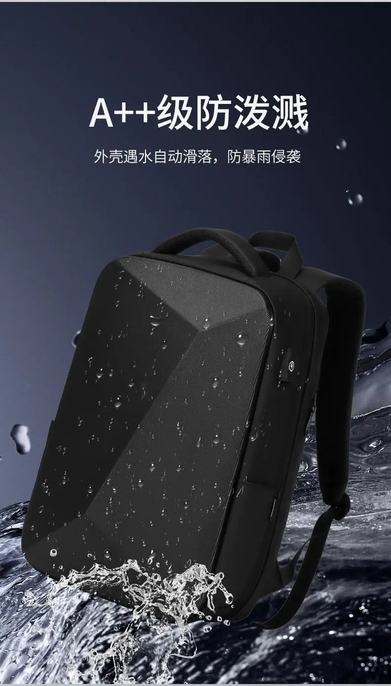 ABS EVA Hard Shell Fashion Multifunction  Series Backpack Men Anti Theft Waterproof Laptop Backpack Business Travel Backpack Hot
