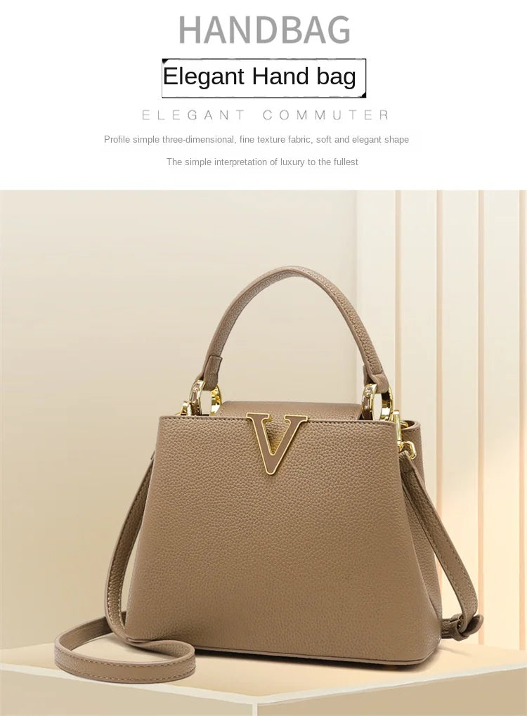 New Summer Versatile Women's Bag High-end Sense Exquisite Handbag Crossbody Commuter Women's Bag