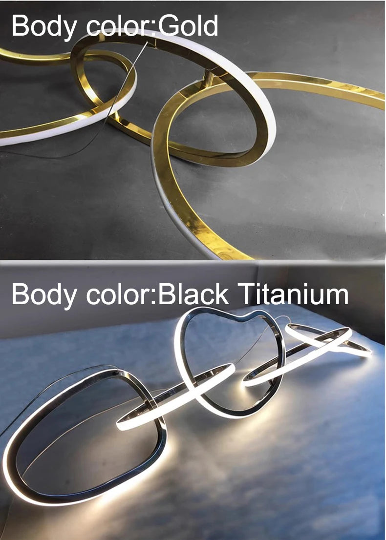 Modern lamp LED lights for room pendant light indoor lighting bedroom dining room table lamp light fixture lamp for living room