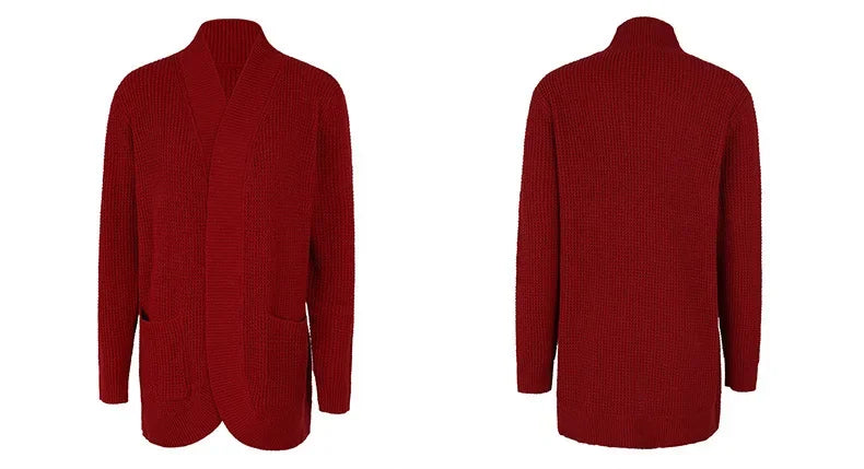 Fashion Women Cardigan Autumn Harajuku Knitted Sweater Basic Jacket Ropa Mujer Outerwear Thin Coat Streetwear New Woman Clothing