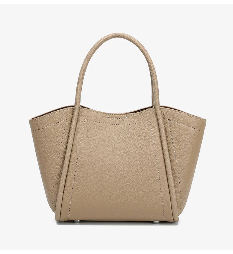 Luxury Designer Women's Bags 2025 New Genuine Leather Handbag Women Shoulder Bag High Quality Cow Leather Female Crossbody Bags