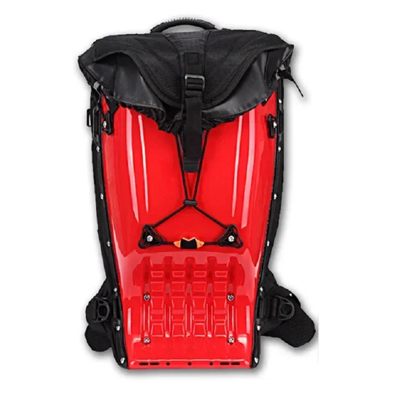 25L Motorcycle Riding Hard Shell Luggage Backpack Shoulder Waterproof Motocross/Moto Racing Protective Drop ABS Tank Bags