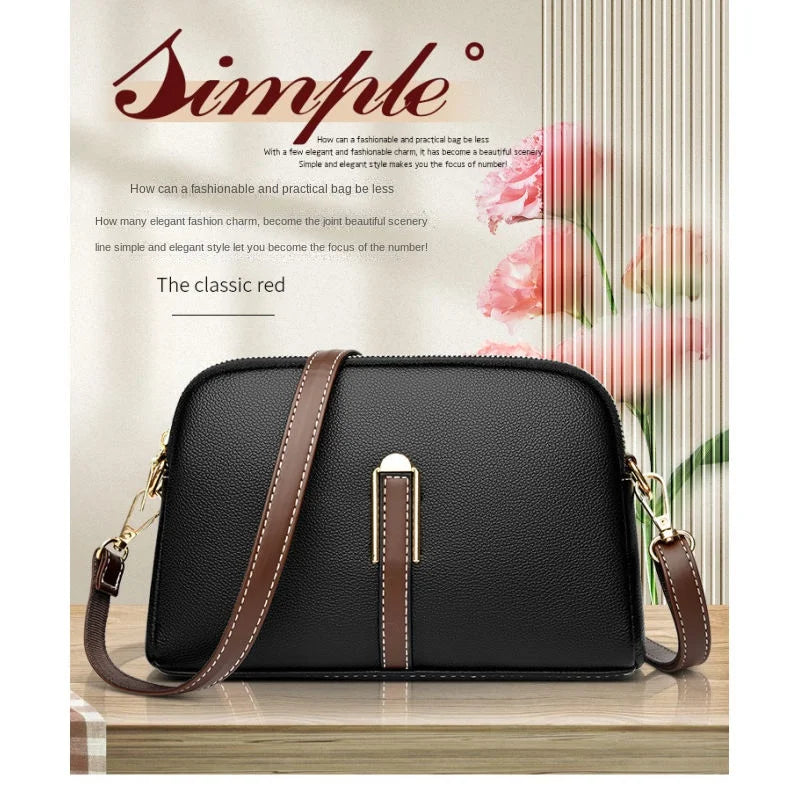 Women Handbag Designer Cowhide Flap Bag Luxury Women's Messenger Bags Crossbody Bags For Women
