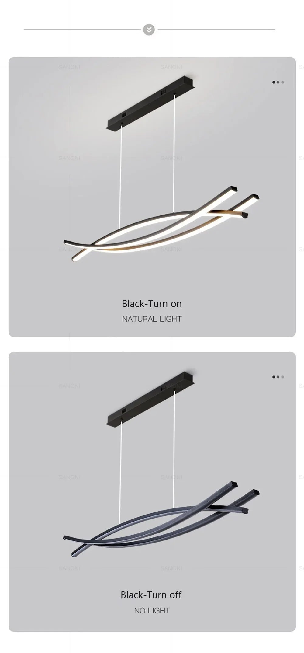 Modern LED Pendant Lamp For Living Dining Room Kitchen Bedroom  Luxury Chandelier Home Decor Indoor Lighting Fixture Luster