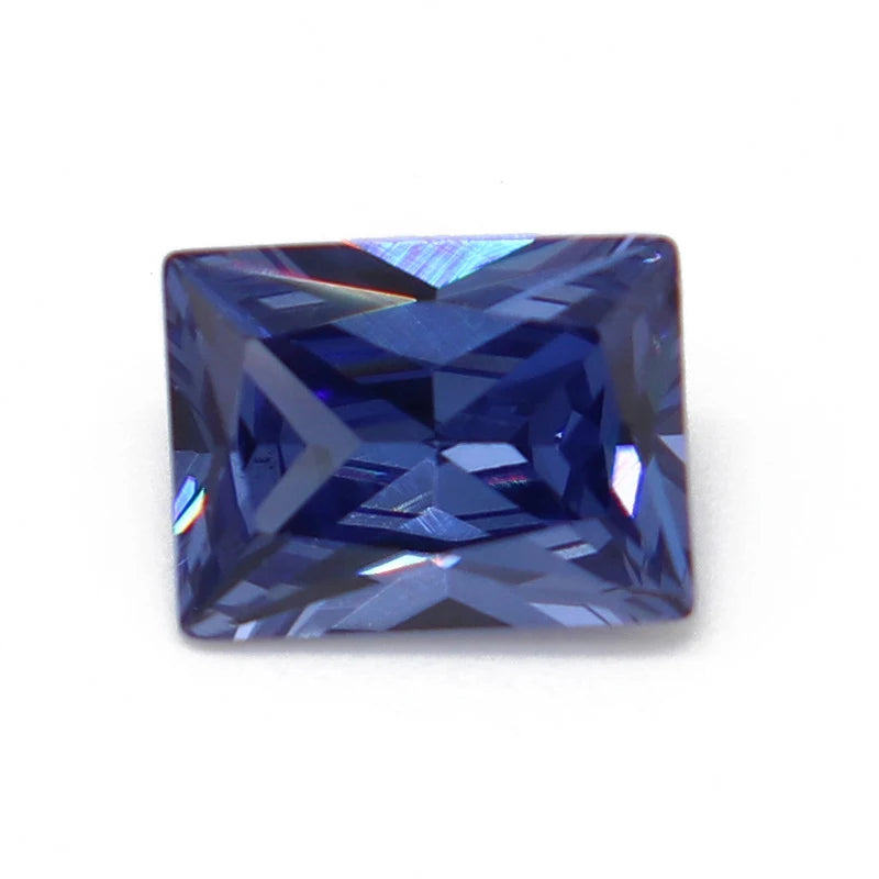 loose Cut Sapphire Corundum Gemstone Spinel Royal Blue Cornflower Loose Stone Rings DIY Making Jewelry Blue Gem Gifts