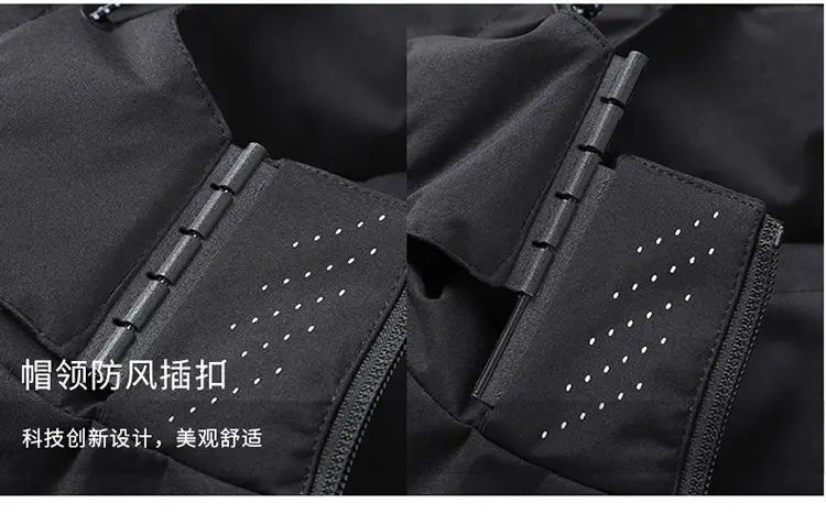 Windproof and Rainproof Thin Charge Coat Men Women Spring Autumn Basic Jacket Waterproof Outerwear Outfits Fashion Clothing New