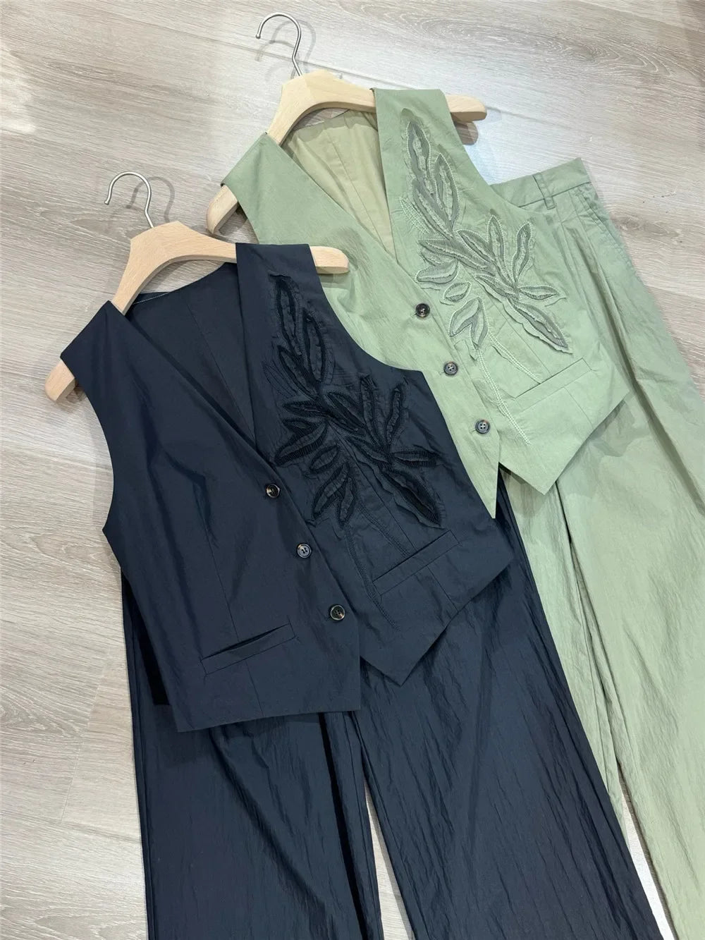 Set Woman 2 Pieces Chic and Elegant Women's Sets Womens 2 Piece Restore Ancient Ways 2025 Pant Suits for Women Set Luxury Two