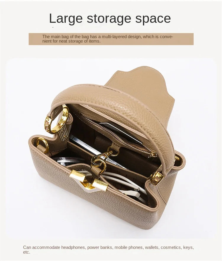 New Summer Versatile Women's Bag High-end Sense Exquisite Handbag Crossbody Commuter Women's Bag