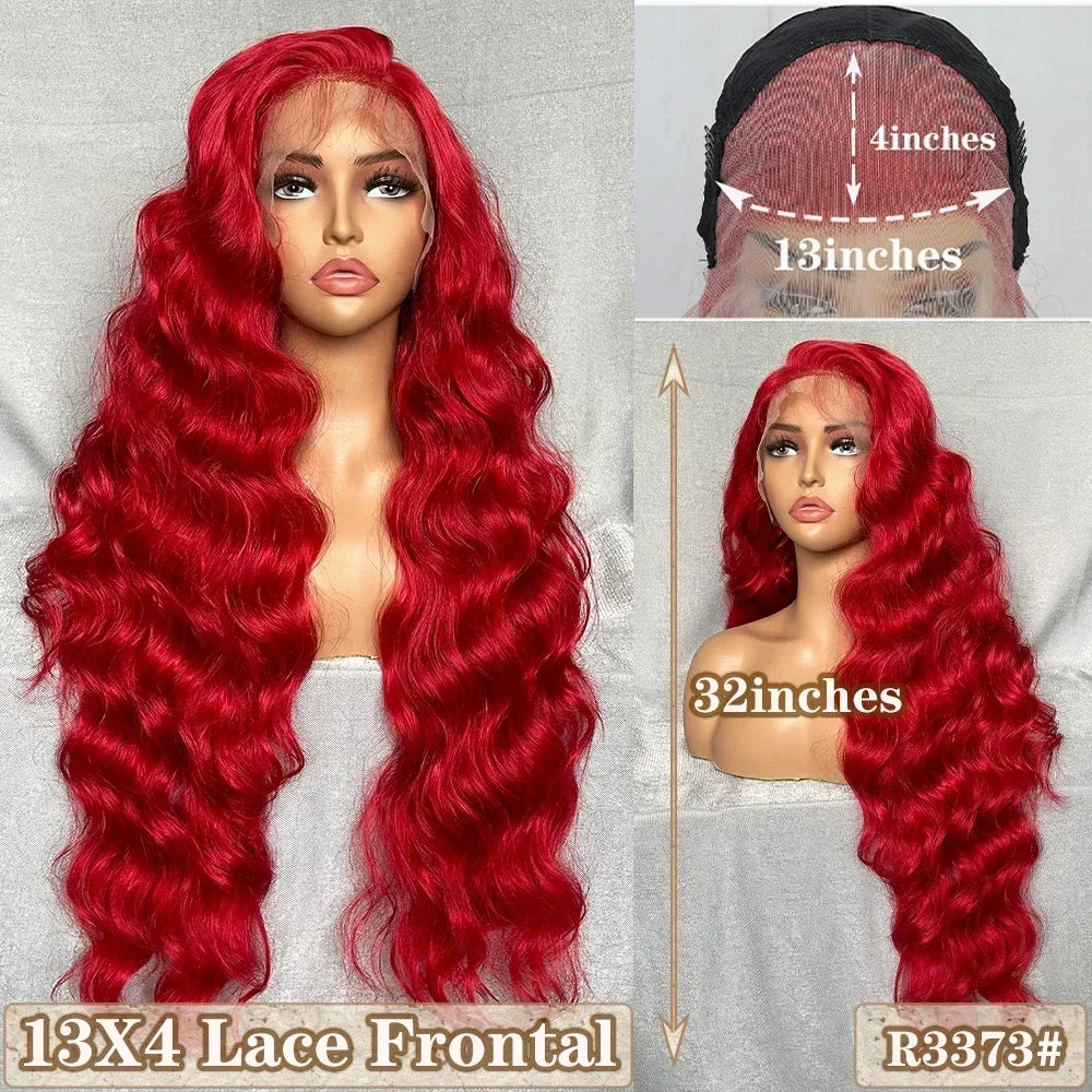 Light Brown Synthetic Lace Wigs X-TRESS Super Long Loose Wave 13x4 Lace Frontal Hair Wig with Baby Hair Daily Fashion New Style