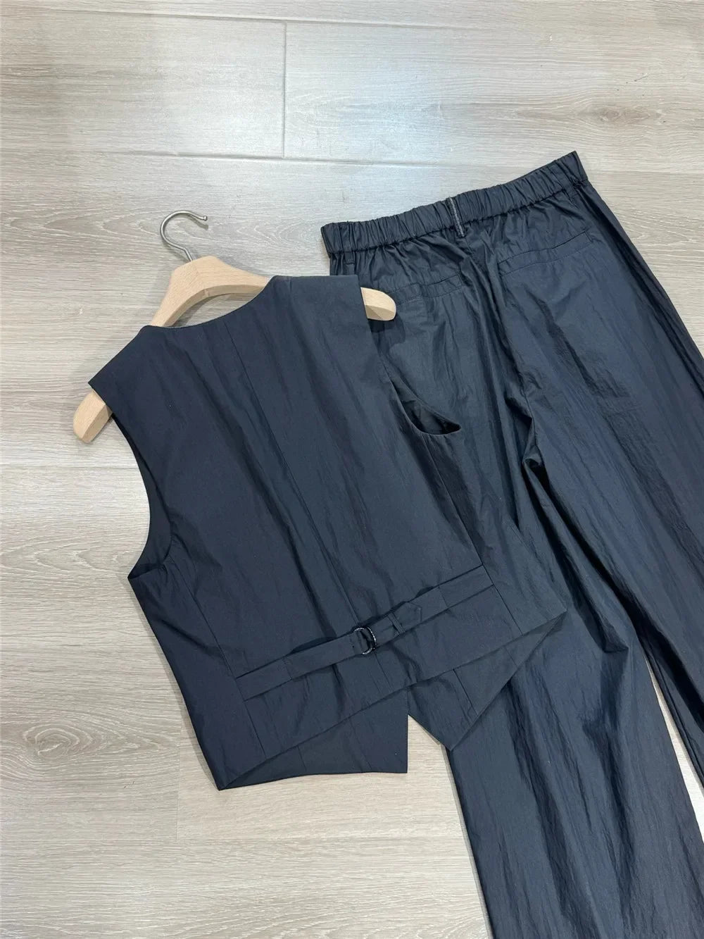 Set Woman 2 Pieces Chic and Elegant Women's Sets Womens 2 Piece Restore Ancient Ways 2025 Pant Suits for Women Set Luxury Two