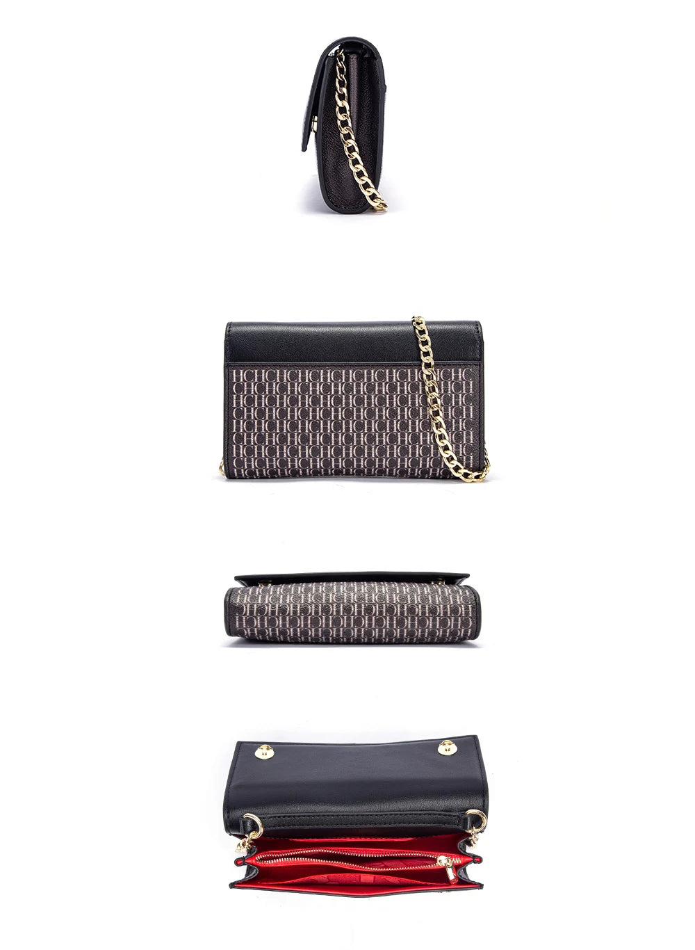 Minimalist Fashionable Exquisite Women's Shoulder Bag with Chain Shoulder Strap Design Versatile for Commuting and Gatherings