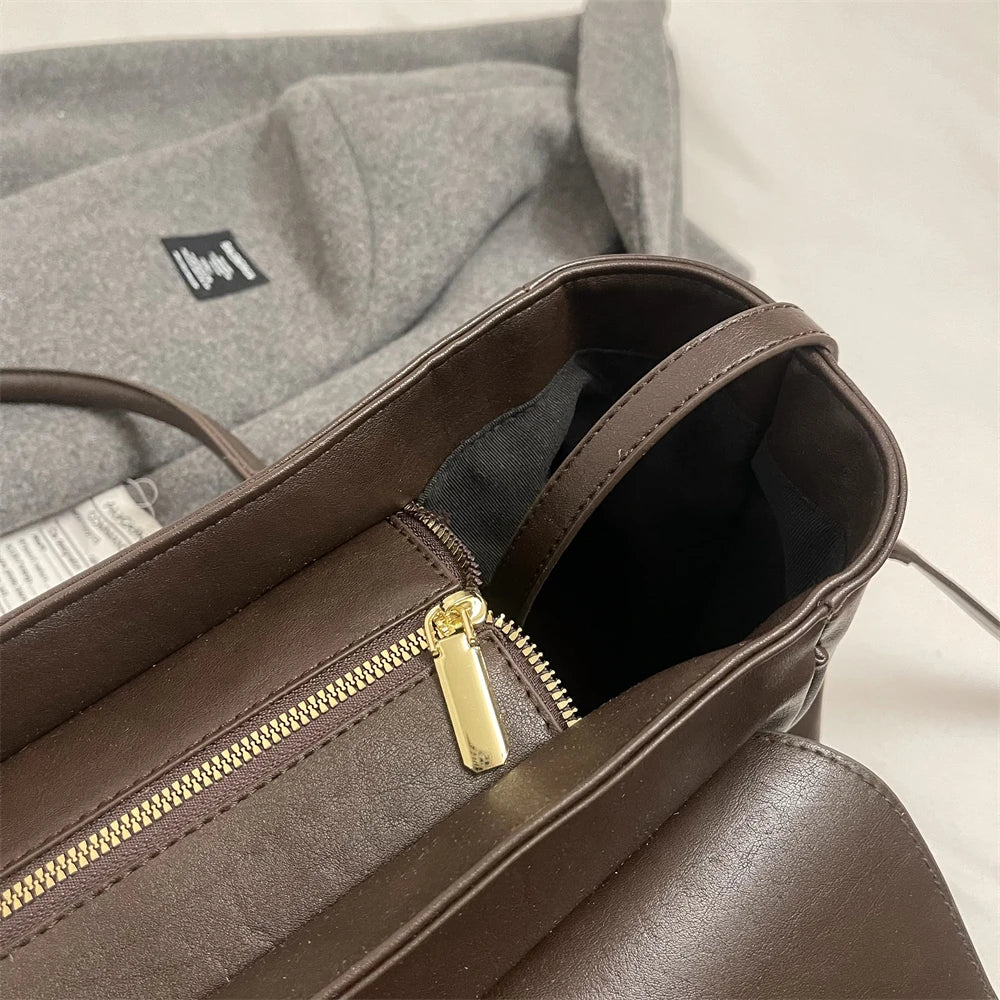 MOODS Branded Luxury Top-handle Bags For Women 2 Sized Big Capacity Boston Shoulder Crossbody Bags 2024 Latest Designer Handbags