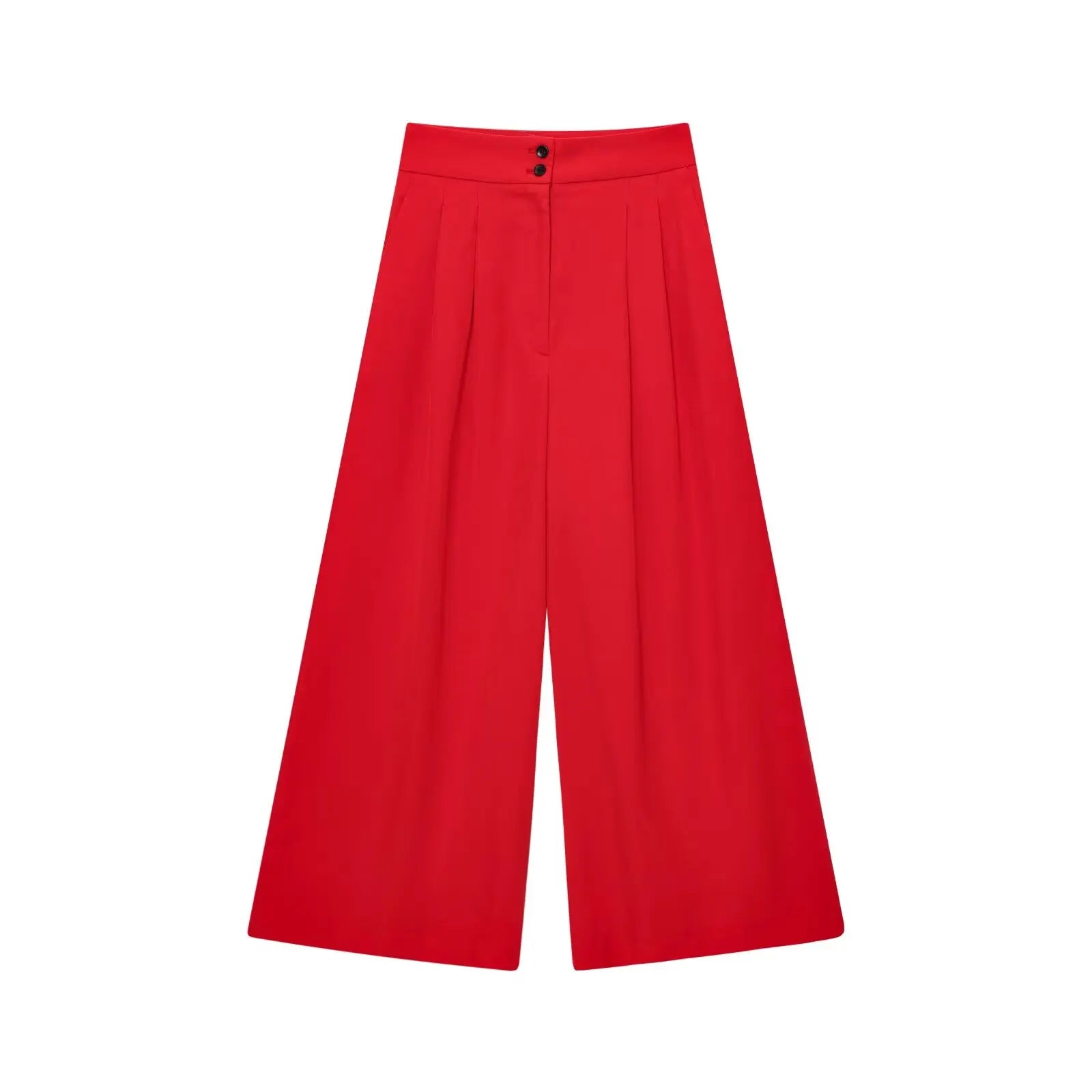 TFMLN Fashion Women's Trouser Suits Sleeveless V-Neck Top With Belt Straight Pants Sets 2025 Spring Summer Commuter 2 Piece Set