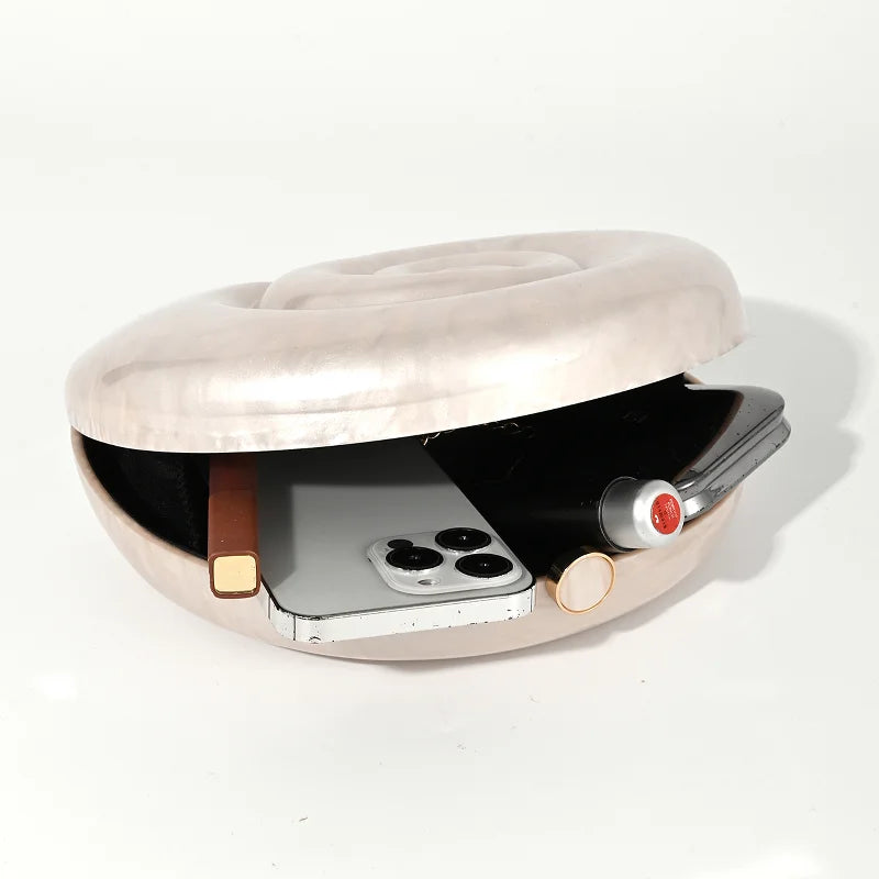 Bags For Women Wallets Acrylic Conch Shell Crossbody Summer Beach Shoulder Bag Wedding Evening Novelty Luxury Designer Handbags