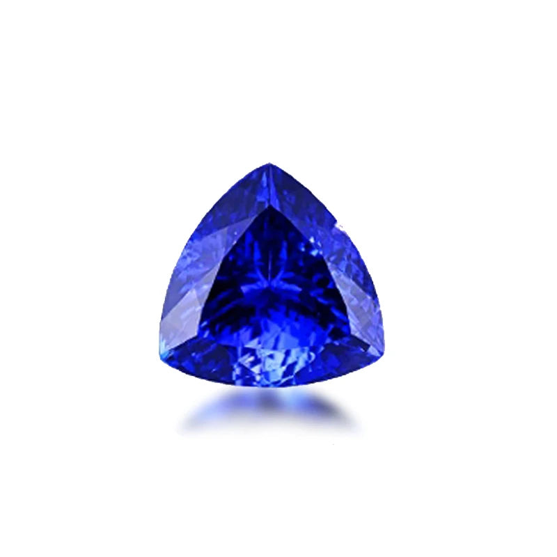 loose Cut Sapphire Corundum Gemstone Spinel Royal Blue Cornflower Loose Stone Rings DIY Making Jewelry Blue Gem Gifts