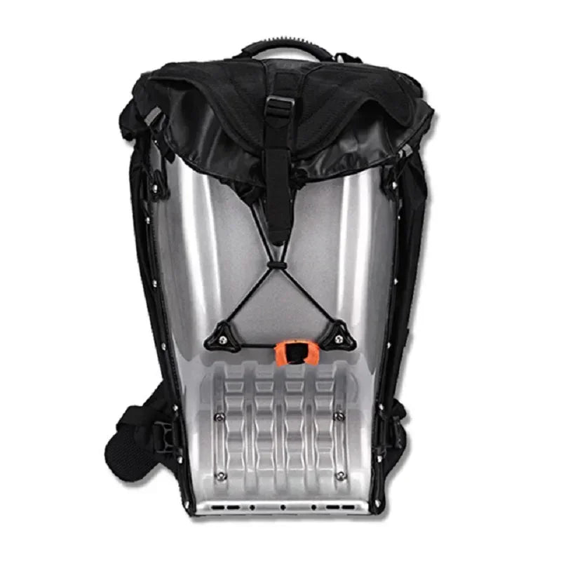 25L Motorcycle Riding Hard Shell Luggage Backpack Shoulder Waterproof Motocross/Moto Racing Protective Drop ABS Tank Bags