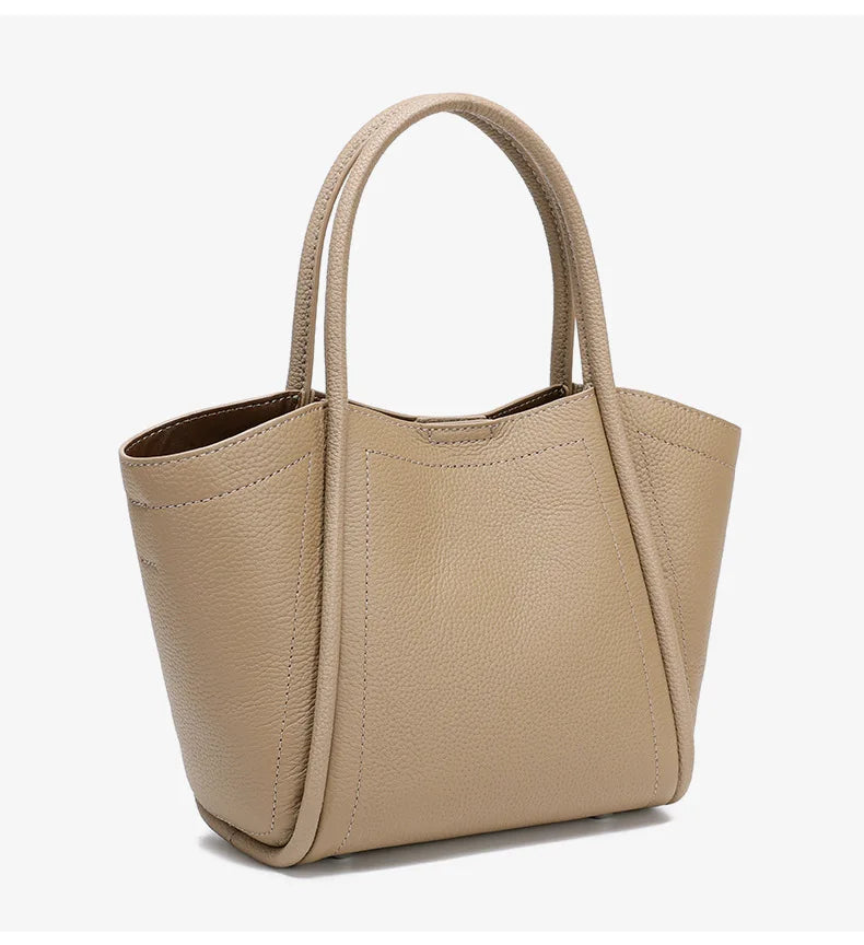 Luxury Designer Women's Bags 2025 New Genuine Leather Handbag Women Shoulder Bag High Quality Cow Leather Female Crossbody Bags